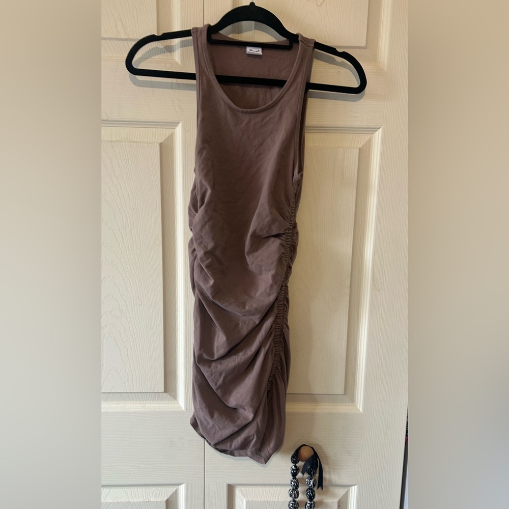 Aritzia cinched mini dress selling cause it’s too small